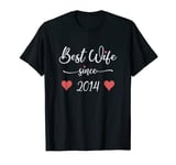 Best Wife Since 2014 9th Wedding Anniversary 9 Year Epic T-Shirt