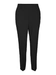 Vero Moda Vmzeldamaya Mr Pantalon fuselé, Noir, 44W x 30L Femme