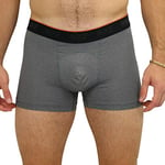 Nike Men Briefs Underwear (2 Pairs) - Anthracite/Anthracite, X-Large