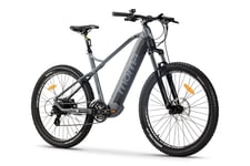 VTT Electrique VAE, EMTB-27.5 , Suspension avant, SHIMANO 24 Vitesses & Freins a disque Hydraulique Batterie Intégrée Ion Lithium 48V 13Ah, Taille L-XL - Neuf