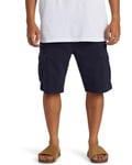 Quiksilver Homme Crucial Battle Cargo Shorts, Dark Navy, L EU