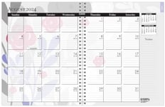 House of Doolittle 2024-2025 Monthly and Weekly Calendar Planner, Academic, Wild Flower, 7 x 9 Inches, August - July (HOD295474-25)