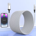 Câble Iphone 5M, Cable Chargeur Iphone 5M Long [Certifié Apple Mfi] Cable Lightnning Usb Cordon Iphone Mfi Chargeur Iphone Cable Chargeur Rapide Pour Iphone 14/13/12/11 Pro /X/Xs/Xr/8/7/6/5/[X3494]