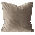 Svanefors Elise Sammet Beige Kuddfodral