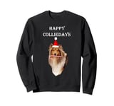 Happy Colliedays Christmas Collie Sweatshirt