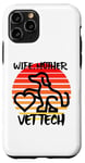 Coque pour iPhone 11 Pro Wife Mother Vet Tch, vétérinaire, famille, chien, chat, animal de compagnie