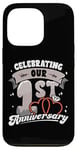 iPhone 13 Pro 1st Wedding Anniversary Celebrating 1 Year Matching Gift Case