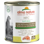 Almo Nature HFC 12 x 280 g - kana & lohi