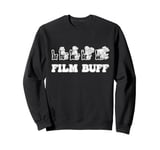 Movie Reviews For Film Buffs Pink Section Clapping Man Sweatshirt