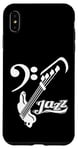 Coque pour iPhone XS Max Guitare basse Jazz Musicien