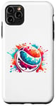 Coque pour iPhone 11 Pro Max Splash Art Dodge Ball Dodgeball Player