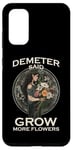 Coque pour Galaxy S20 Demeter Goddess Fleuriste Mythe grec antique Jardinage