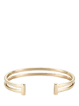 Toolally x Laura Whitmore Double Hoop Cuff Bracelet, Gold