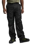 Brandit Pantalon Thermique - Pantalon de Neige - Noir, 40W / 34L