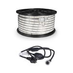 LED-list / Arbetsbelysning AGGE 230V - 1500 lm/m, 50 m, 1 st + Nätsladd