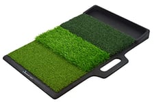 ME AND MY GOLF Tri Turf Tapis de Golf avec Plateau pour balles de Golf