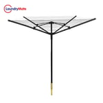 Rotary Airer Clothes Dryer Heavy Duty 4 Arm Garden Outdoor Washing Line UK 40M