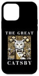 Coque pour iPhone 12 mini The Great Catsby, Funny Cat Design, Cat Lover, Film