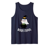 Bootiful Halloween Ghost with Magic Cauldron & Magic Potion Tank Top