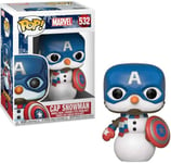 Marvel: Holiday Cap Snowman Funko Pop! Vinyl