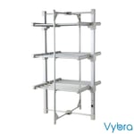 3 Tier Heated Clothes Airer, 21m Hanging Space, Foldable & Portable, Cover Inclu