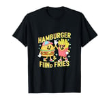 Hambuger & Fiind Fries - Hamburger Fries High Five T-Shirt