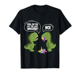 Dude Did You Eat The Last Unicorn T-Shirt Funny T-Rex Shirts T-Shirt