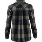 Aclima Womens LeisureWool Reborn Shirt (Blå (CHECK NAVY/JEANS) X-small)