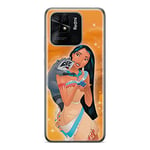 ERT GROUP Coque de téléphone Portable pour Xiaomi REDMI 10C Original et sous Licence Officielle Disney Motif Pocahontas & Meeko 001 Parfaitement adapté à la Forme du téléphone Portable, Coque en TPU