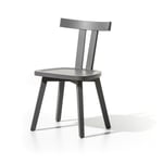 Gervasoni - Gray 23 Chair w/o seat cushion - Grey Lacquered - Ruokapöydän tuolit - Paola Navone - Harmaa - Puu