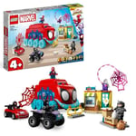 LEGO® Marvel 10791 Team Spideys mobila huvudkontor, barnleksak med svarta panterminifigurer Grön