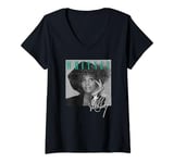 Womens Whitney Houston Shooting Star V-Neck T-Shirt