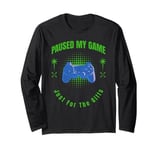 Video Games Boys Christmas Gamer Christmas Gaming Long Sleeve T-Shirt