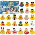 Gummianka Advent 2023, Advent 2023 Barn, Advent Anka Bad Till 0124 ducks