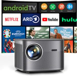 ¿Netflix/An Oid Tv¿ Vidéoprojecteur 4K Auto Focus/Keystone, 26000 Lumens Projecteur 4K, Wifi6 Bluetooth Rétroprojecteur Full Hd 1080P An Oid Avec Youtube/Prime Video