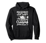 Wife and Husband Cruise 2025 Matching Shirt Honeymoon Pullover Hoodie