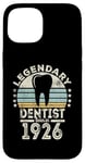 Coque pour iPhone 15 Legendary Dentist Born 1926 - 98th Birthday Dentist Gift