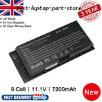 Laptop Battery For Dell Precision M6600 Pg6rc R7pnd X57f1 0fvwt4 0tn1k5 9cell