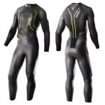 2XU A1 Active Wetsuit, Black/Vibrant green