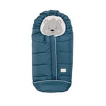 Nuvita 9605 Junior Chiots | Sac universel pour poussette avec animaux | Parfait pour les enfants de 6 à 36 mois (100 cm) | Résistant au froid jusqu'à -13 °C | Bleu