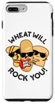 Coque pour iPhone 7 Plus/8 Plus Wheat Will Rock You Funny Food Jeu de mots