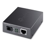 TP-Link FC111PB-20 network media converter 100 Mbit/s Single-mode Blac