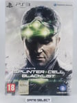 Tom DE CLANCY Splinter Cell Blacklist Ultimate Edition PS3 Pal Eng Italien Neuf