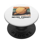 Honoring Our Lost Planet Pluto Never Forget 1930 2006 PopSockets PopGrip Adhésif