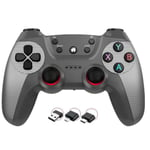 Uusi 2.4G peliohjain Peliohjain Langaton Joystick Joypad OTG-muuntimella PS3:lle/älypuhelimelle/tablet PC:lle/Smart TV Boxille