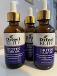 Difeel Elite Biotin hair oil hair growth oil smooth scalp repaired slit ends