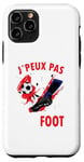 Coque pour iPhone 11 Pro J´Peux Pas J´Ai Foot Football Enfant Garcon T-Shirt