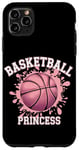 Coque pour iPhone 11 Pro Max Joueuse de basket-ball Basketball Princess