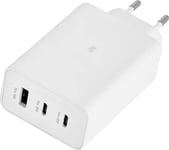 Denmen Power Charger Pd 2Xusb-C 1Xusb Denmen Ep-T6530 65W White Bulk (45)