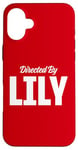 iPhone 16 Plus My Name Is Lily Funny Name Tag Case